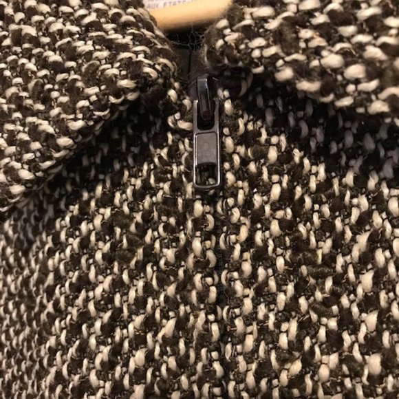 Brown & White Tweed Lined Blazer/Jacket, Jones New York - Picture 1 of 4